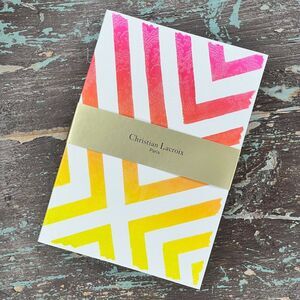 NIP Christian Lacroix Paseo Sol y Sombra Ombré Rainbow Layflat Ruled Notebook